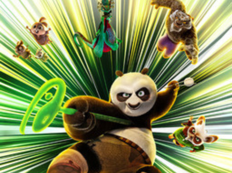 kung fu panda 4 poster TOCAFITA